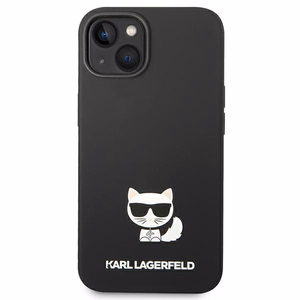 Karl Lagerfeld silikona Choupette Body maciņš iPhone 13 / 14 / 15 melns