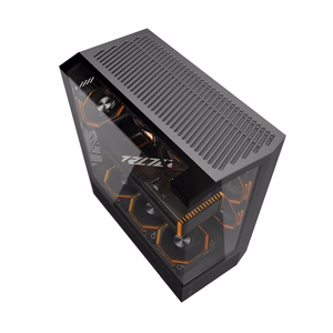 Darkflash DY460 datora korpuss (melns) + 4 ARGB ventilatori
