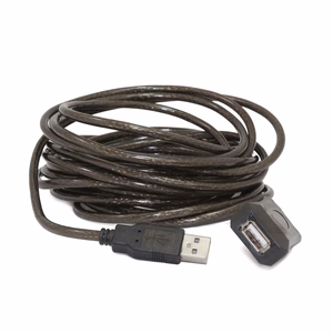 Gembird USB A/USB A M/F 10m USB kabelis USB 2.0 melns