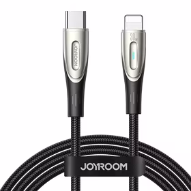 Joyroom Star-Light Series SA27-CL3 USB-C / Lightning 30W 1.2m kabelis - melns