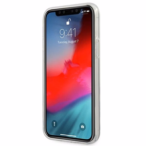 AMG Electroplate Black&White Case for iPhone 12 / 12 Pro - Transparent