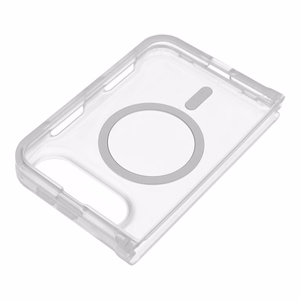 Caurspīdīgs matēts Forcell F-Protect 4sD-i Smoke Hybrid Premium vāciņš modelim iPhone Duo, saderīgs ar MagSafe