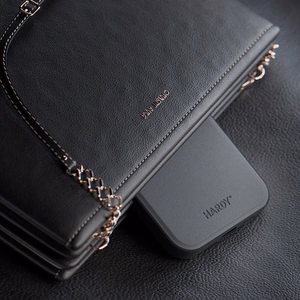 3mk Hardy Apple Silky Leather MagCase viedtālruņa apvalks Apple iPhone 14 Plus - melns