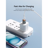 Adapteris Essager "HuntUM" melns (In: USB / Out: MicroUSB)