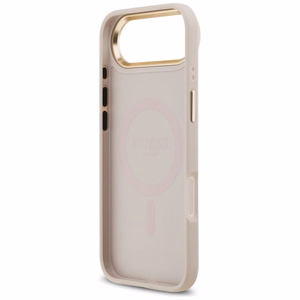Guess 4G Strass Logo MagSafe Case for iPhone Air - Pink