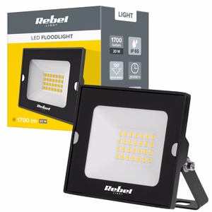 Rebel LED prožektors 20 W, 6500 K, 230 V
