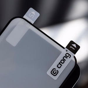 Crong 7D Nano Flexible Glass 9H visu ekrānu pārklājošs hibrīdstikls Samsung Galaxy A72