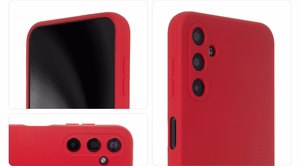 Silikona mīkstais apvalks SAMSUNG Galaxy S24 sarkans