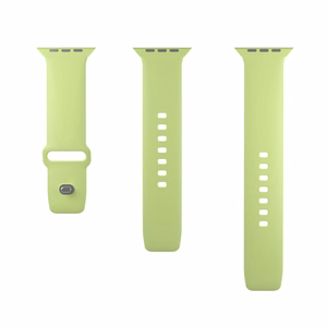 Puro ICON elastīga siksniņa Apple Watch 38 / 40 / 41 / 42 mm, S/M un M/L izmēri, “Matcha Green” krāsā