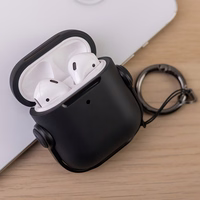 Futrālis austiņām Airpods / Airpods 2 melns