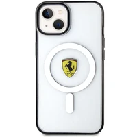 Ferrari FEHMP14MURKT iPhone 14 Plus 6.7" caurspīdīgs/caurspīdīgs cietais apvalks Outline Magnētiskais