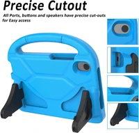 Futrālis bērniem Samsung X210/X215/X216 Tab A9 Plus 11.0/X230/X235/X236 Tab A11 Plus 11.0 tumši zils