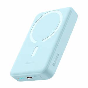 Портативный аккумулятор мини Baseus 10000mAh, USB-C 30W синий