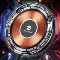 WEKOME WP-U99 Vanguard Series - MagSafe 15W inductive lādētājs (melns)