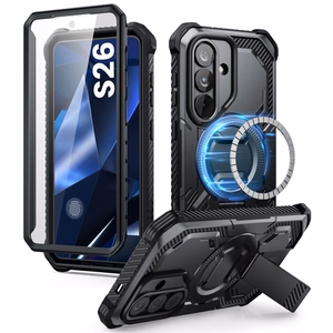 Supcase ArmorBox Mag MagSafe Maciņš for Samsung Galaxy S26 - melns