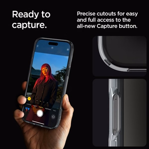 Spigen Ultra Hybrid viedtālruņa apvalks iPhone 16 Pro Max - caurspīdīgs