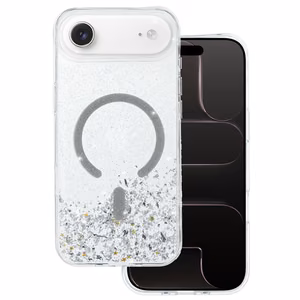 Tel Protect Moonlite Magsafe Case for iPhone 17 Air silver clear