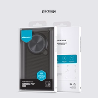 Nillkin CamShield Prop aizsargapvalks viedtālrunim Oppo Find X6 Pro melns