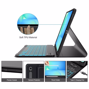 Tech-Protect SC Pen + Klaviatūras apvalks Samsung Galaxy Tab S10 FE+ 13.1 X620 / X626B - melns