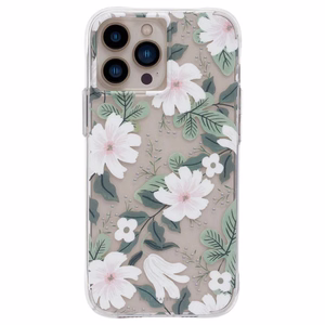 Rifle Paper Clear vāciņš ierīcei iPhone 13 Pro, ar “Willow” rakstu