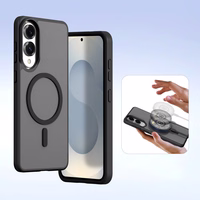 Dux Ducis Lava viedtālruņa apvalks ar MagSafe Samsung Galaxy S25 Edge - melns