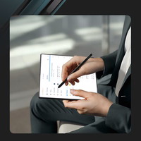 Nillkin Flex Pure Fold viedtālruņa apvalks priekš Samsung Galaxy Z Fold 7 ar S Pen Space - melns