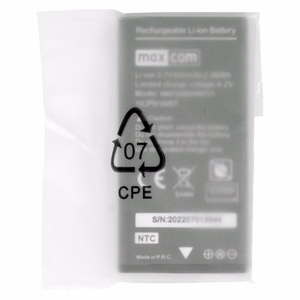 Oriģināls akumulators Maxcom MM720/MM721 - 800mAh (bez taras)