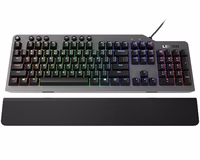 Lenovo Legion K500 keyboard Gaming USB QWERTY US English melns, pelēks