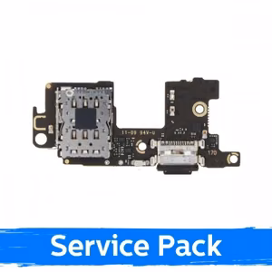 Uzlādes ports saderīgs ar Xiaomi Mi 11 / ar SIM slotu / ar flex / Plata (Service Pack)