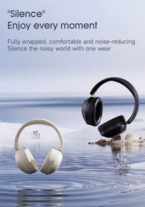Dudao X22 Max bezvadu Bluetooth austiņas uz ausīm ar ANC - melnas