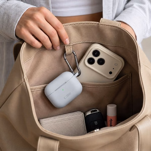 Tech-Protect silikona vāciņš ar āķi AirPods Pro - pelēks