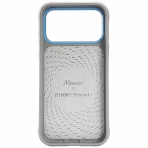 Nimmy Cool&Cute 2.0 nag viedtālruņa apvalks iPhone 17 Pro Max - pelēks