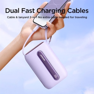 Portatīvais lādētājs Joyroom „JR-L012 Plus Colorful“ Pink 20000mAh (22.5W)