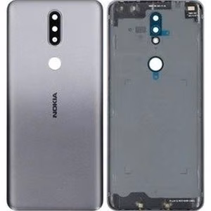 Aizmugurējais vāciņš Nokia 2.4 melns oriģināls (lietots Grade C)