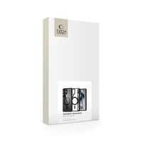 Tech-Protect MagMat MagSafe viedtālruņa apvalks Samsung Galaxy S25 Ultra - caurspīdīgs melns