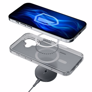 3mk Frosty MagApvalks Balts Apple iPhone 16 - balta