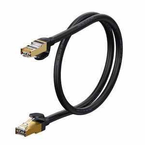 Baseus Ethernet RJ45, 10Gbps, 1m tikla kabelis (melns)