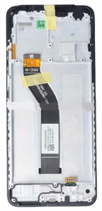 LCD screen Xiaomi Redmi 14C 4G/Poco C75 ar touch screen un frame Melns original (service pack)