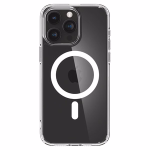Spigen Ultra Hybrid Mag viedtālruņa apvalks ar MagSafe iPhone 15 Pro - balts