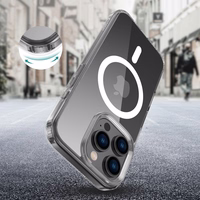 Tech-Protect FlexAir Hybrid Magnētiskais viedtālruņa apvalks iPhone 16 Pro - caurspīdīgs