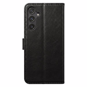 Smart Luxe ādas maciņš Xiaomi Redmi Note 15 5G melns