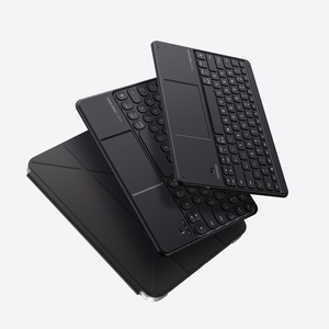 AmazingThing Minimal Case Keylite Combo Keyboard Case iPad 11" 2025 - melns