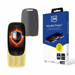 3mk Silky Matt Privacy – privātuma ekrāna aizsargs modelim Nokia 6310 (2024)