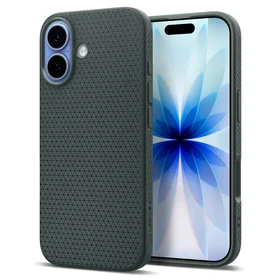 Spigen Liquid Air viedtālruņa apvalks iPhone 17 - zaļa