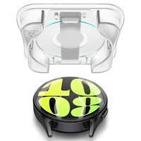 Spigen Glas.tR EZ Fit grūdināts stikls pulkstenim Samsung Galaxy Watch 7 (40 mm) - 2 gab.