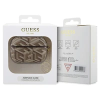 Guess GUAPPGCE4CW apvalks AirPods Pro - brūns GCube Charm