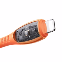 Joyroom S-A59 Vibrant Series 30W USB-C - Lightning kabelis 1.2m - oranžs