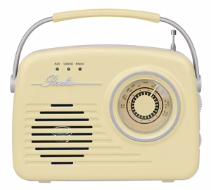 Setty Bluetooth skaļrunis ar radio Retro P350 bēšs