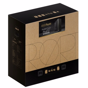 ASUS ProArt PA602 Wood Edition datora korpuss MidiTower rūdīts stikls ATX melns