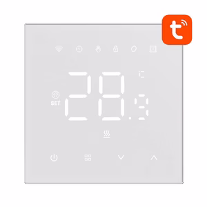 Viedais termostats Avatto WT410-16A-W elektriskais sildītājs 16A WiFi